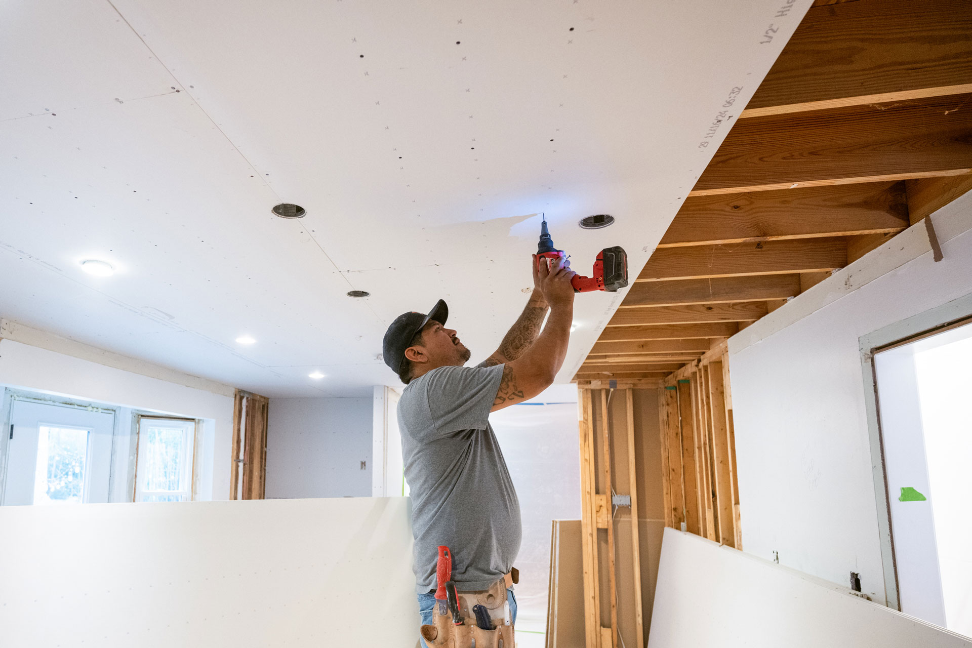 Drywall installation and finishing in Fort Worth